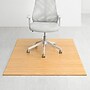 Anji Mountain Deluxe Bamboo Carpet & Hard Floor Chair Mat, 48" x 72", Natural (AMB24014W)~#|#~46714FDA-FBA7-4D33-B0D9765E8160A69D_sc7