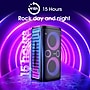 HIsense Party Rocker One 300W Portable Bluetooth Speaker, Black (HP100)~#|#~467AE4B9-6BF6-4EAF-8A4CD2B782E40A54_sc7