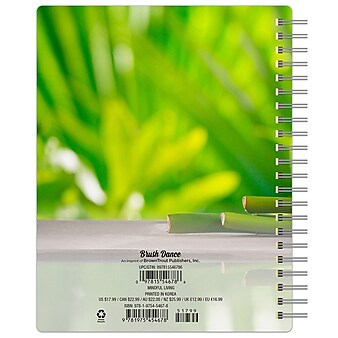 2023 Brush Dance Mindful Living 6" x 7.75" Weekly Desk Planner, Multicolor (9781975454678)