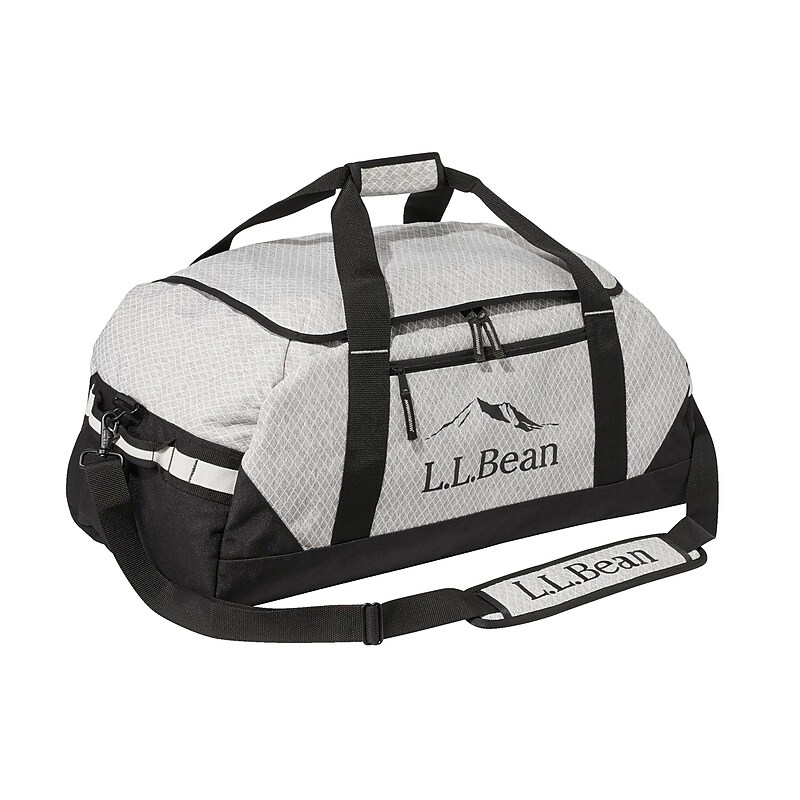 L.L.Bean Adventure 27" Polyester Travel Duffel, Heather Gray Diamond (1000209420) image 1