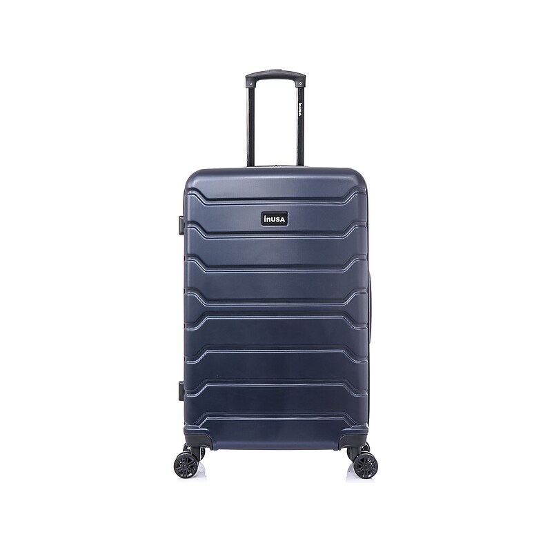 InUSA Trend 28" Hardside Suitcase, 4-Wheeled Spinner, TSA Checkpoint Friendly, Blue (IUTRE00L-BLU) image 1