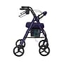 Medline Basic Steel Folding Rollator, Universal, Navy (MDS868SKNM) ~#|#~46859927-851C-47D6-88981C10FC91EF7F_sc7