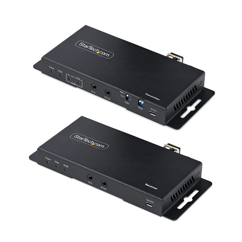 Startech 4K HDMI over Fiber Extender Kit (ST121HD20FXA2) image 1