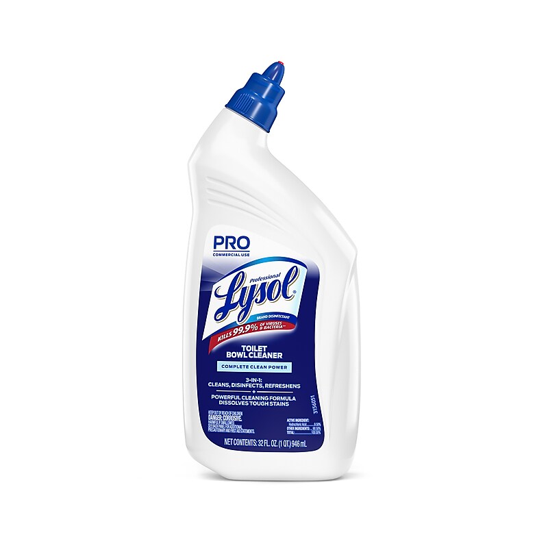 Lysol Professional Disinfectant Toilet Bowl Cleaner, Wintergreen Scent, 32 oz. (3624174278) image 1