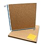 Flipside Cork Tile, 12" x 12", 4/Pack, 4 Packs/Carton (10058-4)~#|#~468B712D-4C50-4A3B-ABCE1D3A09AE334C_sc7