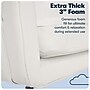 Serta Style Ashland Faux Leather Swivel Computer and Desk Chair, White (47140E)~#|#~468B9191-0E23-4AC1-9FBB5A9BDB13E7EB_sc7