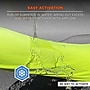 Chill-Its 6688 High Visibility Cooling Sun Shirt with UV Protection, ANSI Type R, Class 2, Lime, M (12137)~#|#~46900A2E-D774-42FE-994F5388151E785C_sc7