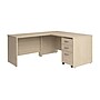 Bush Business Furniture Studio C 60"W L Shaped Desk with Drawers, Natural Elm (STC008NESU)~#|#~46922765-AA03-4E94-8B7C1FAB350611D8_sc7