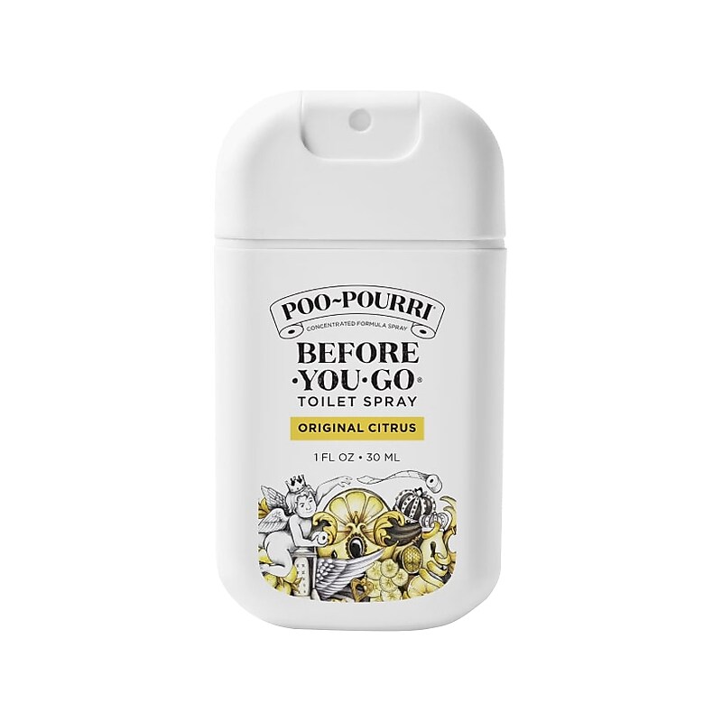 Poo Pourri Before You Go Air Freshener Spray, Original Citrus Scent, 1 Fl. Oz. (CP12555) image 1