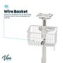 Viva Comfort Universal Vital Signs Monitor Mobile Stand with Mounting Plate for Edan M3 Series , White (ADIME912-C-MP-06-MK)~#|#~4699274A-6A23-4CAB-84EE7E5B01A04F7A_sc7