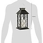 Lavish Home Solar-Powered Lantern, Antique Bronze (72-LNTN-4)~#|#~469D7FD2-B98C-4CD7-8CB982B216B181B9_sc7