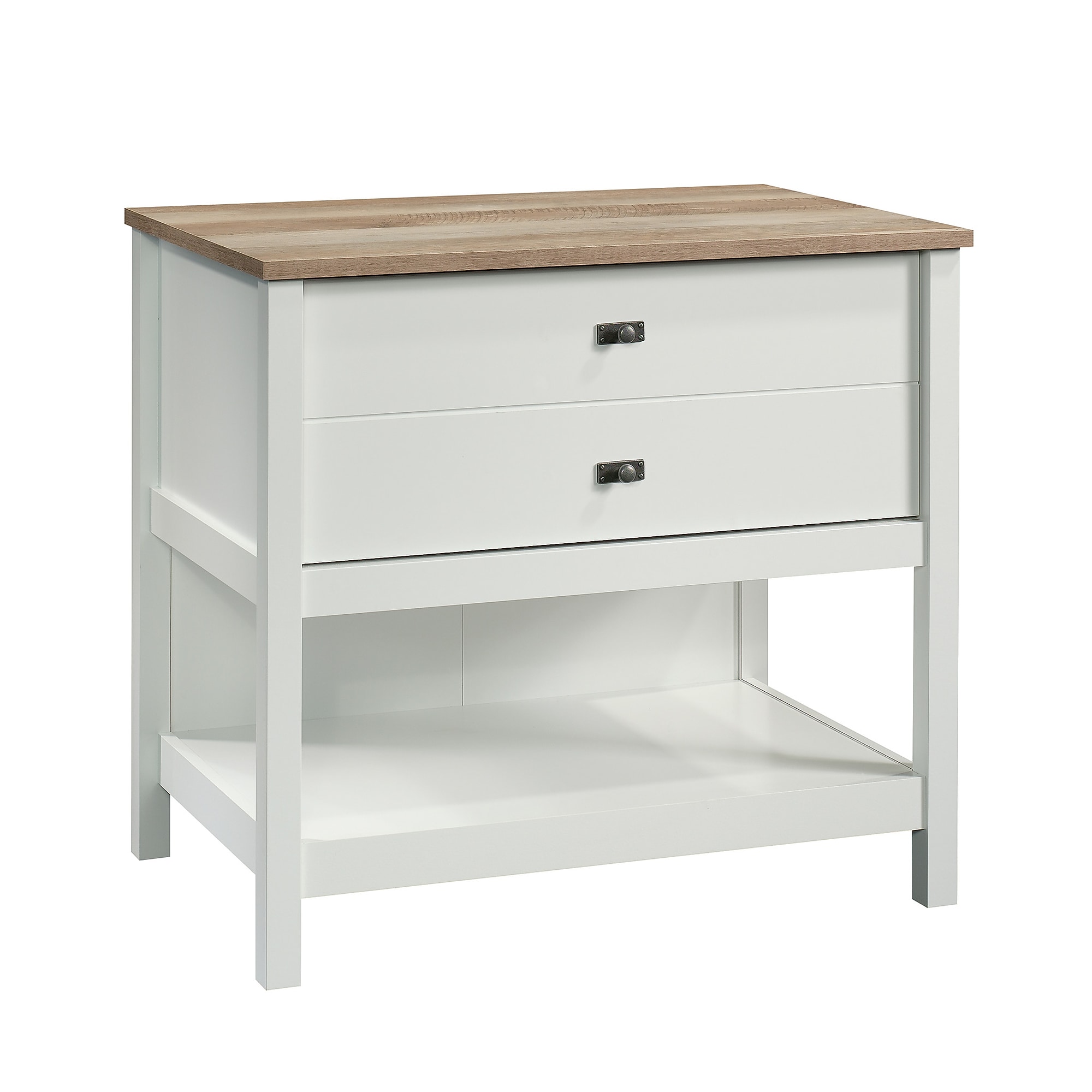 Sauder Cottage Road Lateral File Cabinet, Letter/Legal Size, 30″H x 32″W x 22″D, Soft White (427307) Sansujyuku sansujyuku.com