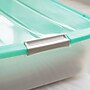 Iris 50 Quart Storage Container, Plastic, Clear (300333)~#|#~46A2CA1B-3511-4C0F-82544604ABC931E5_sc7