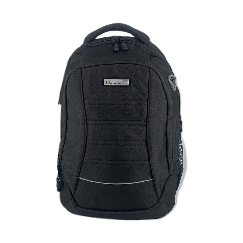 Tucci TrailBlazer Laptop Backpack, Medium, Black (T0567) image 1