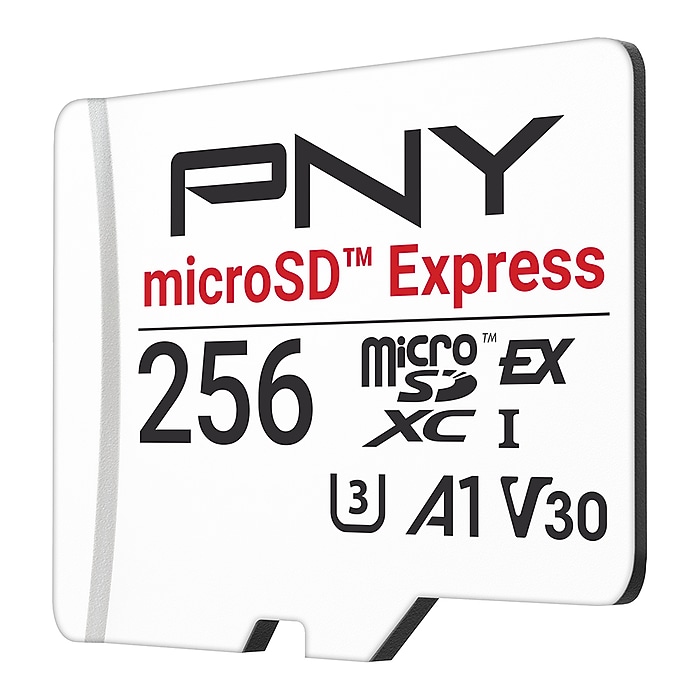 PNY microSD™ Express 256MB U3 V30 A1 microSDXC Flash Memory Card
