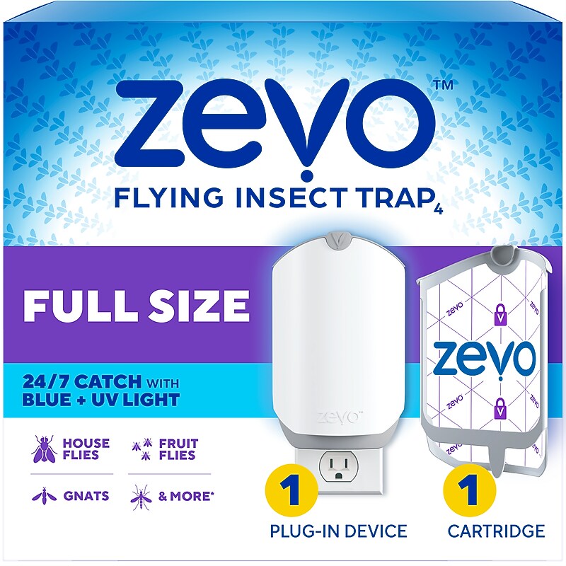Zevo Flying Insect Trap for Multiple Pests (01790) image 1