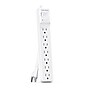 CyberPower CSB 7‑Outlet Surge Protector, 6', 1800 Joules, White (CSB706W)~#|#~46B35F78-06D9-4D85-93D59403C1509F8F_sc7