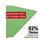 Medical Arts Press Heavy-Duty End Tab File Folder, Straight Cut, Letter-Size, Green, 40/Box (S-09458-GRN)~#|#~46BDFAE9-6B3A-4597-915134E43BBB5816_sc7