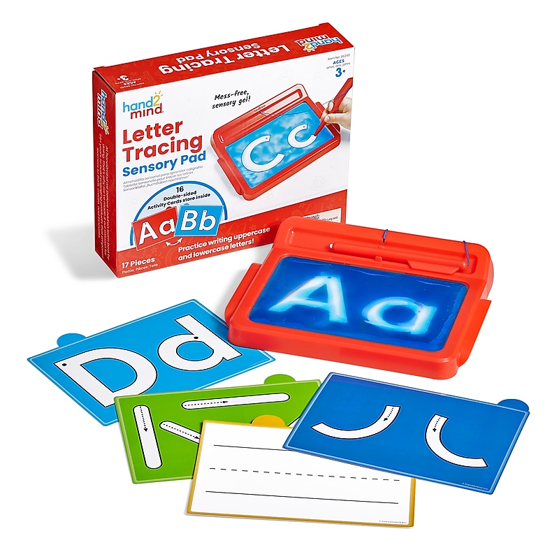 hand2mind Letter Tracing Sensory Pad image 1
