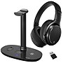 Delton M101 Wireless Active Noise Canceling Bluetooth Stereo Business Headset with HS1 Charging Station, Black (DHSWC1101XD)~#|#~46C924F2-2177-4106-83620A14E807C83B_sc7