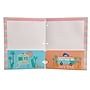 Innovative Designs Stitch Glossy 3-Hole Punched 2 Pocket Paper Portfolio Folder, Multicolored (720356ST)~#|#~46CBDF0A-C6F0-487A-8DFEB8FEAC15D560_sc7