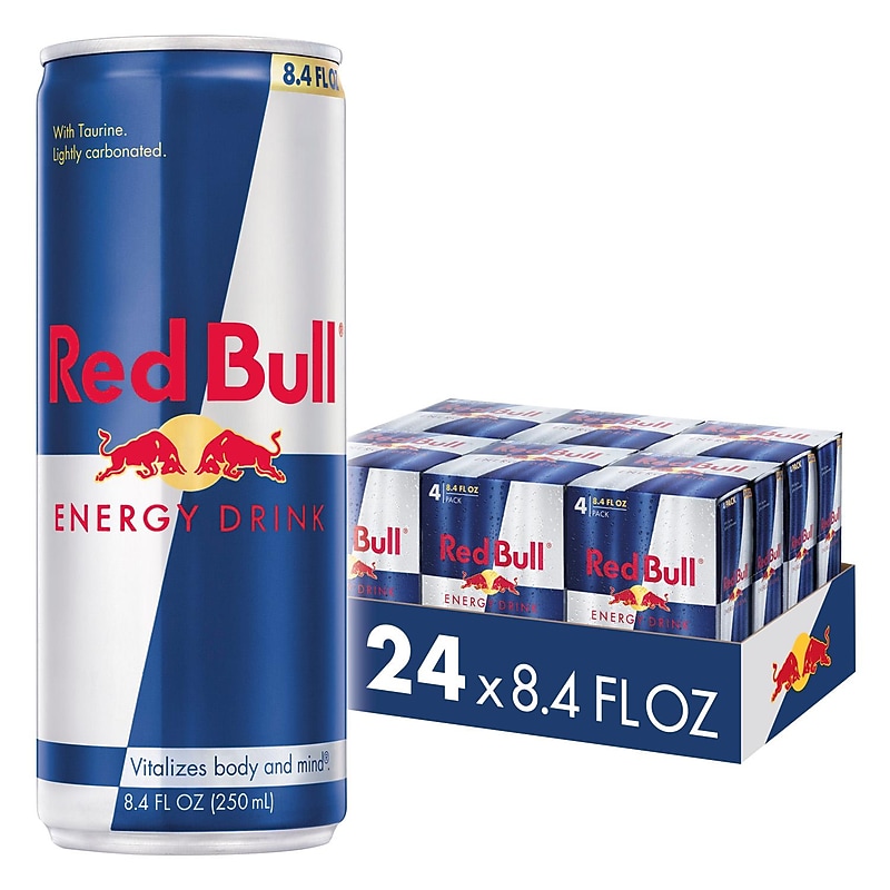 Red Bull Original, 8.4 oz., 4 Cans/Box (RBD56837) image 1