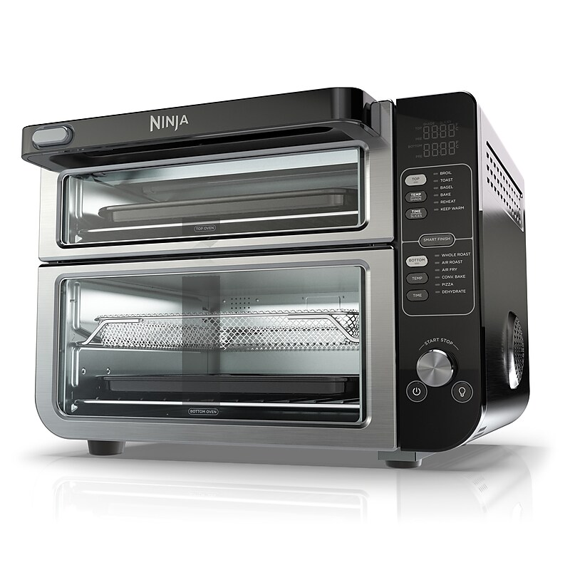Ninja Double Oven Toaster Oven, Black (DCT401) image 1
