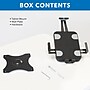 Mount-It! Adjustable Anti-Theft iPad and Tablet Wall Mount, Black (MI-3872B)~#|#~46D6A778-1F28-4BE0-B630E4DE6ABF70C1_sc7