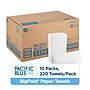 Pacific Blue Ultra Recycled C-Fold Paper Towels, 1-ply, 220 Sheets/Roll, 10 Rolls/Carton (33587)~#|#~46D759CA-CC91-408A-95876A58DA062335_sc7