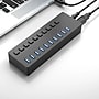 4XEM 10-Port USB 3.0 Power Switch Data Transfer Hub, Gray (4XH710)~#|#~46D9D7AF-7F3B-4DA5-9984A557C14C48F5_sc7