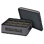 Household Essentials 19.6 Quart China Cup Chest with Lid, Fabric, Gray (HH52538-1)~#|#~46D9F202-FD94-4BDA-A9BF4320AFB06BCC_sc7