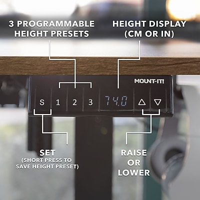 XL Electric Corner Adjustable Standing Desk