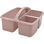 Teacher Created Resources Plastic Storage Caddy, 9" x 9.25" x 5.25", Light Mauve, 6/Bundle (TCR20957-6)~#|#~46DDD6D8-90CD-424A-8B36E4EC397464D6_sc7