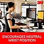 3M Gel Non-Skid Wrist Rest for Keyboards, Black (WR309LE)~#|#~46E6E6B3-0F5F-4BAB-861C0772A40450F1_sc7