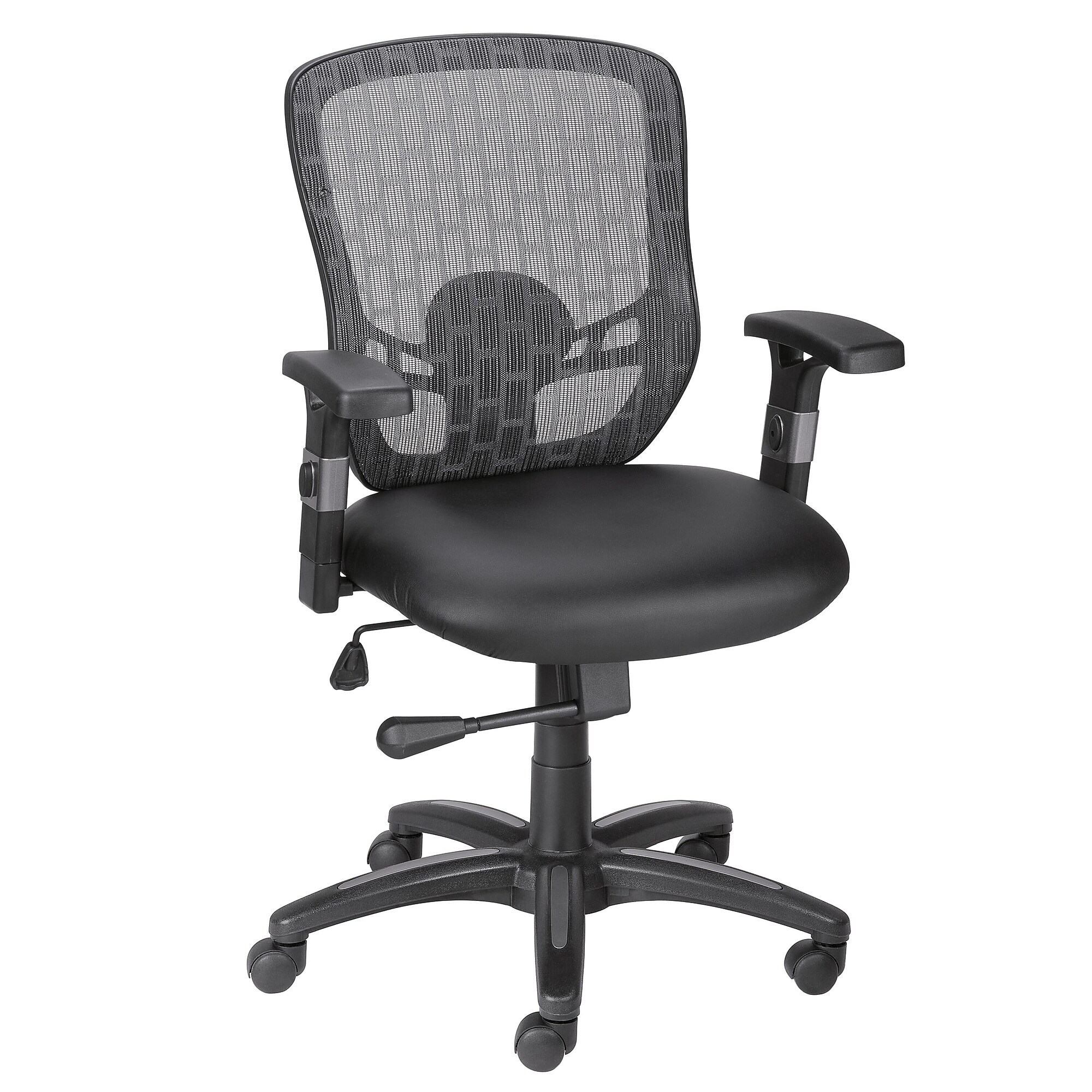Staples Corvair Ergonomic Luxura Swivel Computer and Desk Chair, Black (23097) Sansujyuku sansujyuku.com
