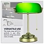 Newhouse Lighting Morgan Banker 14.5" LED Table Lamp, Antique Green (NHDK-MO-GO)~#|#~46EF3FC6-F2E5-4110-920272B9A2722524_sc7