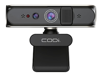 CODi Allocco HD 1080P IR Facial Recognition Webcam, Black (A05023)
