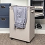 Household Essentials Rolling Hamper with Lid, Silver (HE1056)~#|#~46F21DE8-E4A4-4648-9CFC775BB805A233_sc7