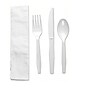 Dixie Individually Wrapped Polystyrene Cutlery Set, Medium-Weight, White, 4 Pieces/Set, 250/Carton (CM26NC7)~#|#~46F2C54C-121D-4DC2-9CABF2322CC6D616_sc7