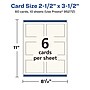 Avery Business Cards, 2.5" x 3.5", Matte Ivory, 60/Pack (95272)~#|#~46F804E3-C455-4412-AC78044F421AE2B3_sc7