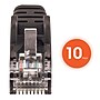 Intellinet Network Solutions 20 ft. CAT-6 Ethernet Cable, 30 AWG, Black, 10/Pack (745048)~#|#~46FA59DF-8161-4DC9-B869C92387053FEE_sc7