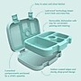 bentgo Kids Bento Box, 5-Compartment, Seafoam, 2.75 oz. (BGOKIDS-SF)~#|#~46FC6B36-CB22-4C91-B37C0A6BBF53320D_sc7