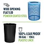 Alpine Industries 4460 Series Steel Mesh Outdoor Trash Can with Liner, 36 Gallon, Blue (ALP4460-01-BLU)~#|#~46FDC1A1-9E98-4106-9E87D371A1EA1962_sc7