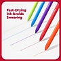 TRU RED Quick Dry Gel Pens, Medium Point, 0.7mm, Black, Dozen (TR54480)~#|#~46FDC6A8-AFA9-4827-B5999836225C2EF7_sc7