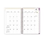 2026-2027 Blue Sky Day Designer 5" x 8" Academic Weekly & Monthly Planner, Plastic Cover, Kerridge Lilac (158167)~#|#~47010B4D-6615-4C4C-8259FF2CD78DF6ED_sc7