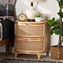 bali & pari Oleta 21.3"W x 17.7"D Natural Rattan Nightstand with 2 Drawers, Natural (230-13152-HiT)~#|#~4706587F-547D-446C-8F79E60077A04498_sc7