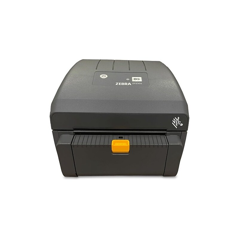 Zebra DS-ZP296P1124292 ZP230 Direct Thermal Desktop Label Printer, USB/Ethernet/Bluetooth, Gray image 1