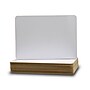 Flipside Frameless Double Sided Melamine Mobile Dry-Erase Whiteboard, 5" x 7", 12/Pack (35656)~#|#~470E98F6-DB20-4B97-BF82D8167162DB38_sc7