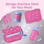 bentgo Stainless Steel Double Wall Insulated Water Bottle, 14 oz., Rainbow & Butterflies (BGKSTBL-RBO)~#|#~47116808-DB03-4E7B-81F825721436F3C4_sc7