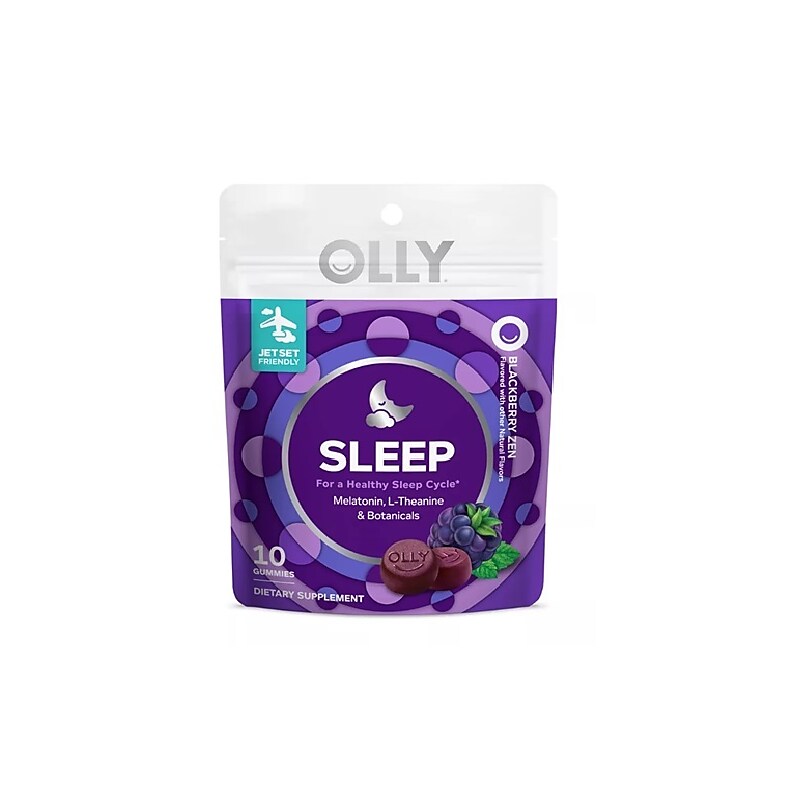 OLLY Sleep Gummy, Blackberry Zen, 10/Pack (01517) image 1